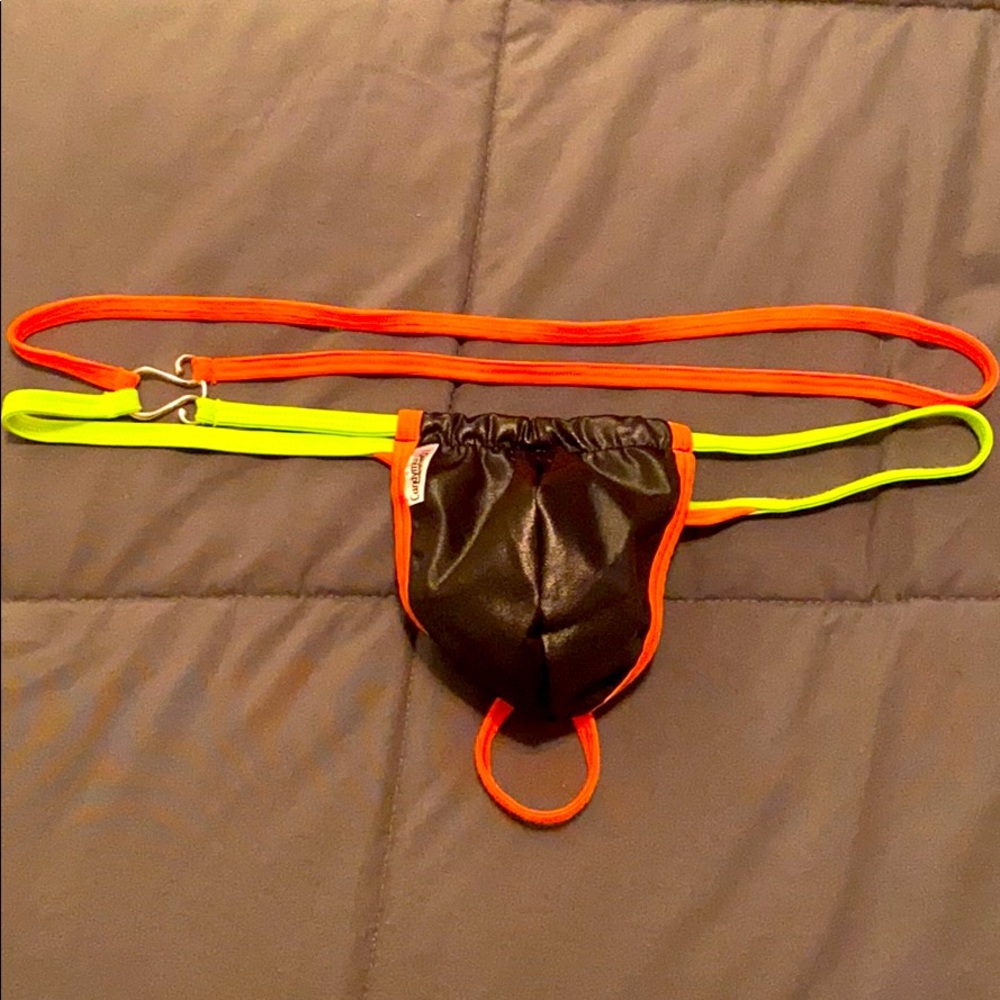 Neon Candyman Double band thong